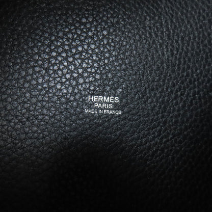HERMES Picotin Lock MM SilverHardware Handbag Taurillon Clemence Ladies [Used]