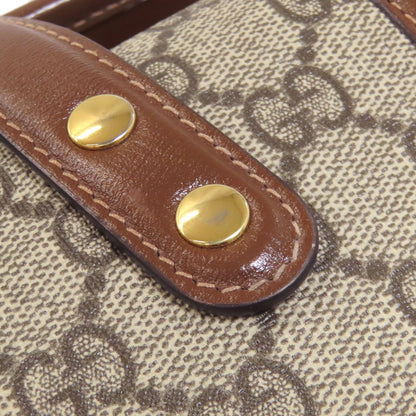 GUCCI 645453 Horsebit 1955 GG Supreme 2-Way Handbag PVC LeatherLadies [Used]