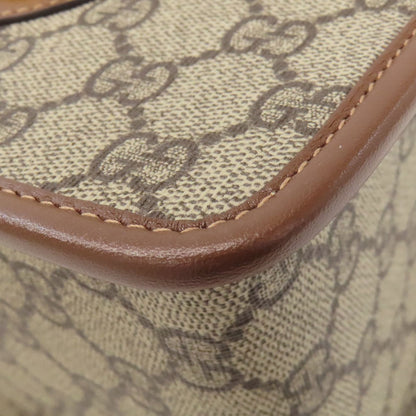 GUCCI 645453 Horsebit 1955 GG Supreme 2-Way Handbag PVC LeatherLadies [Used]