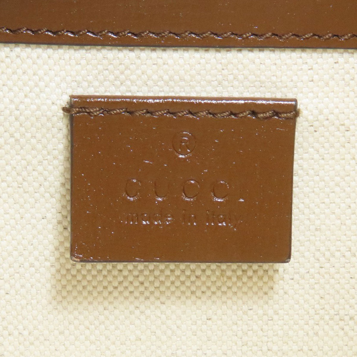 GUCCI 645453 Horsebit 1955 GG Supreme 2-Way Handbag PVC LeatherLadies [Used]