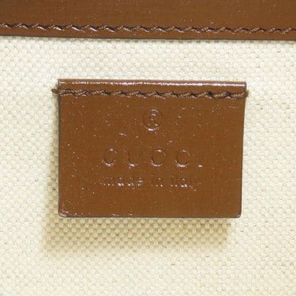 GUCCI 645453 Horsebit 1955 GG Supreme 2-Way Handbag PVC LeatherLadies [Used]