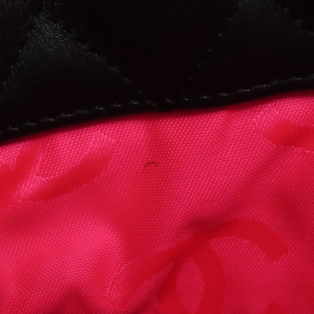 CHANEL CAMBON LINE SilverHardware Handbag Calf Ladies [Used]