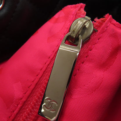 CHANEL CAMBON LINE SilverHardware Handbag Calf Ladies [Used]