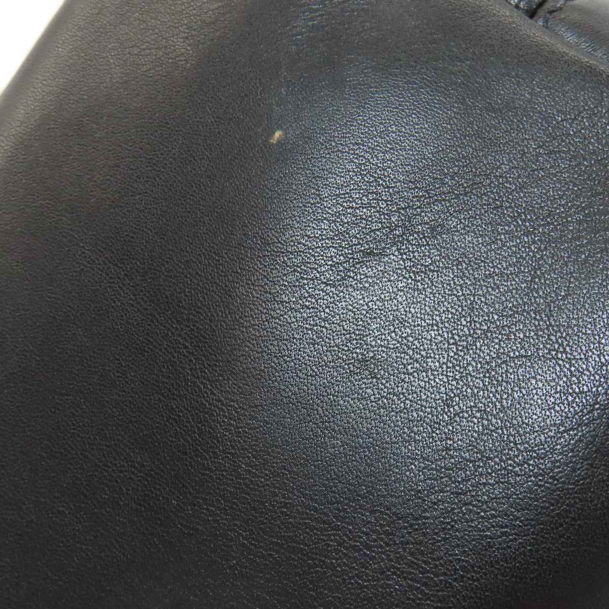 CHANEL CAMBON LINE SilverHardware Handbag Calf Ladies [Used]