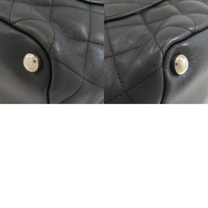 CHANEL CAMBON LINE SilverHardware Handbag Calf Ladies [Used]