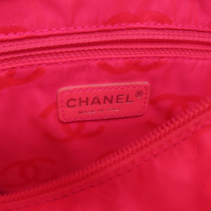 CHANEL CAMBON LINE SilverHardware Handbag Calf Ladies [Used]