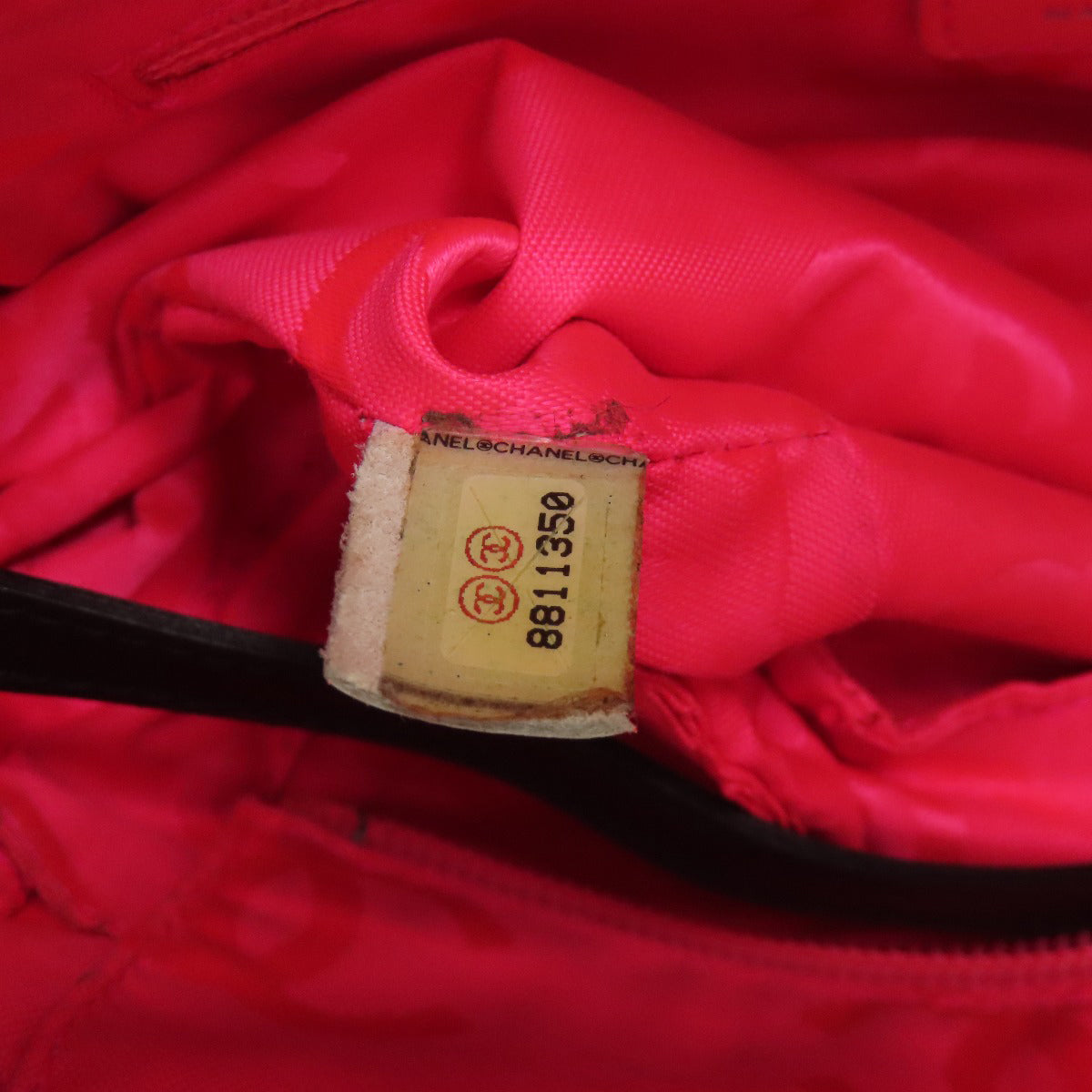 CHANEL CAMBON LINE SilverHardware Handbag Calf Ladies [Used]