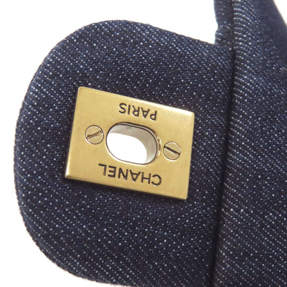 CHANEL Matelasse COCO Mark GoldHardware Backpack Â· Daypack Denim Ladies [Used]