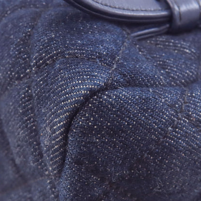 CHANEL Matelasse COCO Mark GoldHardware Backpack Â· Daypack Denim Ladies [Used]