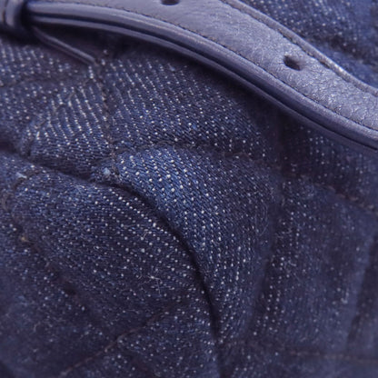 CHANEL Matelasse COCO Mark GoldHardware Backpack Â· Daypack Denim Ladies [Used]