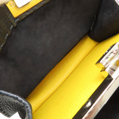 FENDI Peekaboo I See You Small Selleria with Wrappy 2-Way Handbag Calf Ladies [Used]