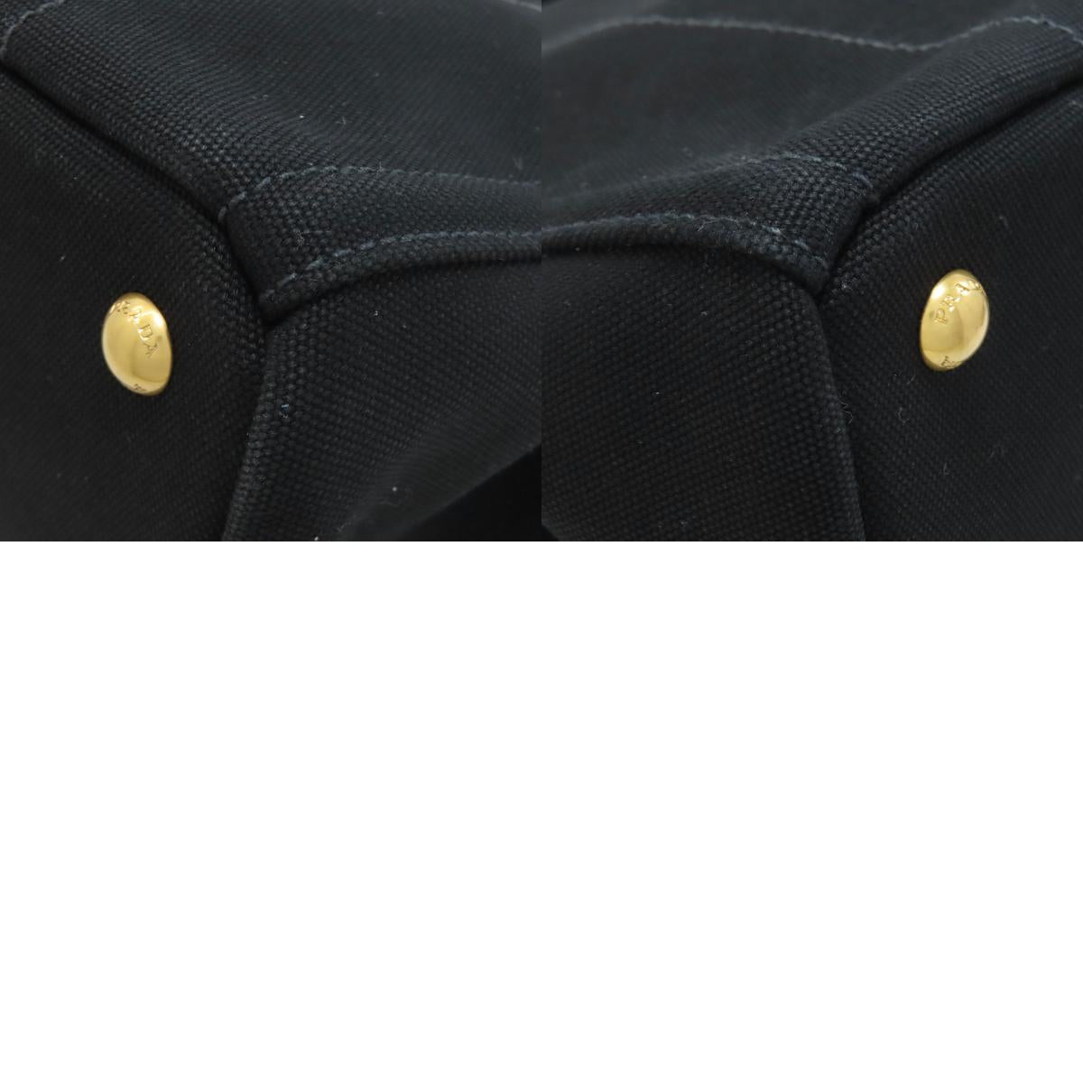 PRADA Canapa mini 2 WAY Handbag Canvas Ladies [Used]