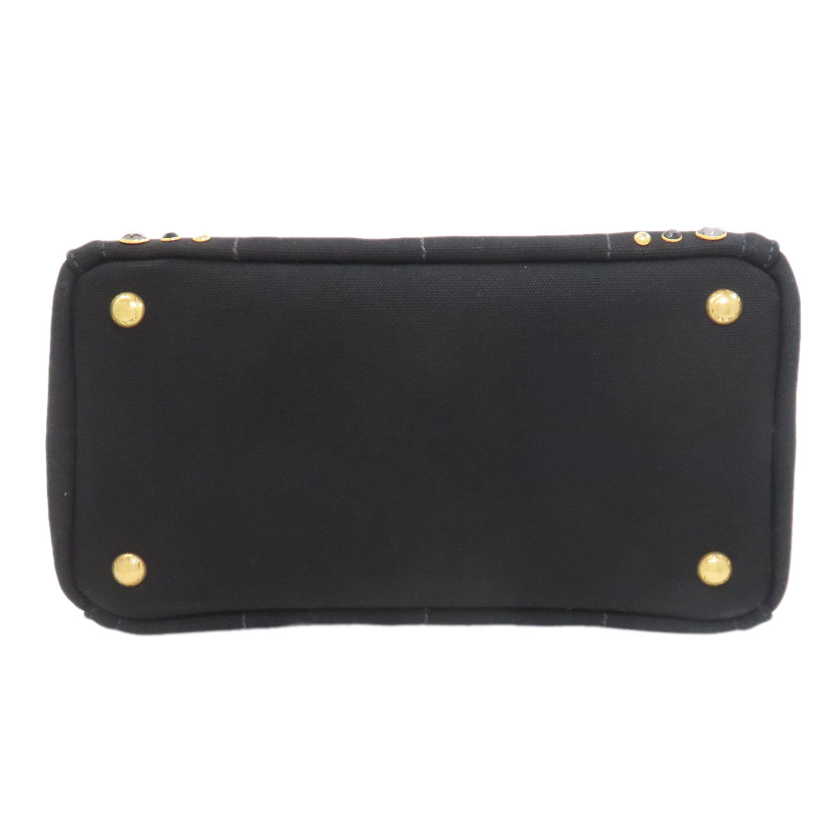 PRADA Canapa mini 2 WAY Handbag Canvas Ladies [Used]