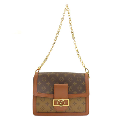 LOUIS VUITTON M45958 Dauphine MM Handbag Monogram canvas Ladies [Used]