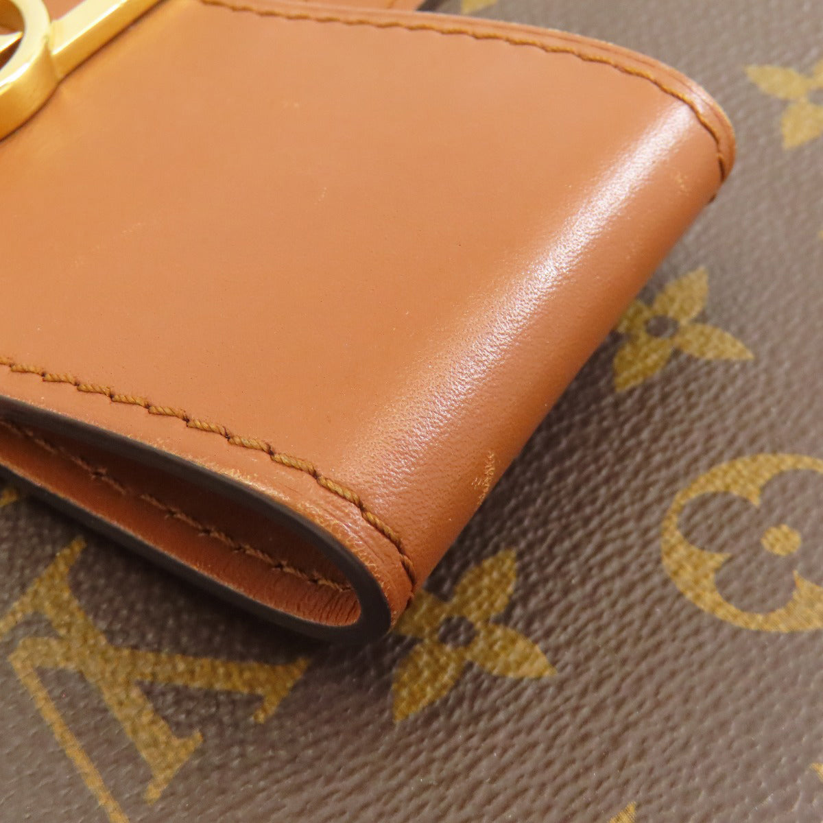 LOUIS VUITTON M45958 Dauphine MM Handbag Monogram canvas Ladies [Used]