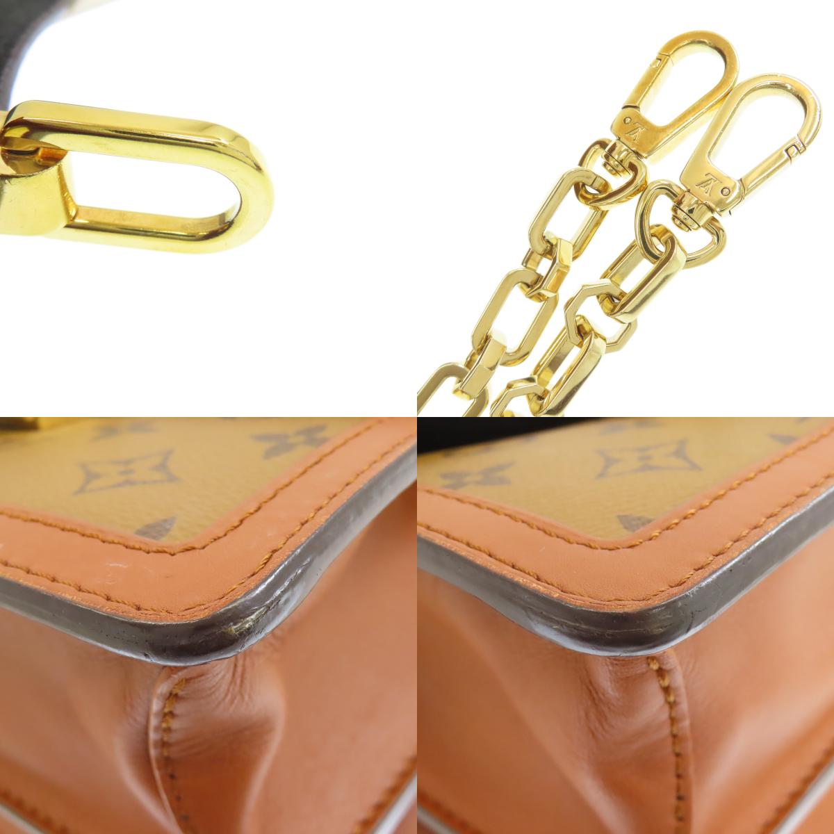 LOUIS VUITTON M45958 Dauphine MM Handbag Monogram canvas Ladies [Used]