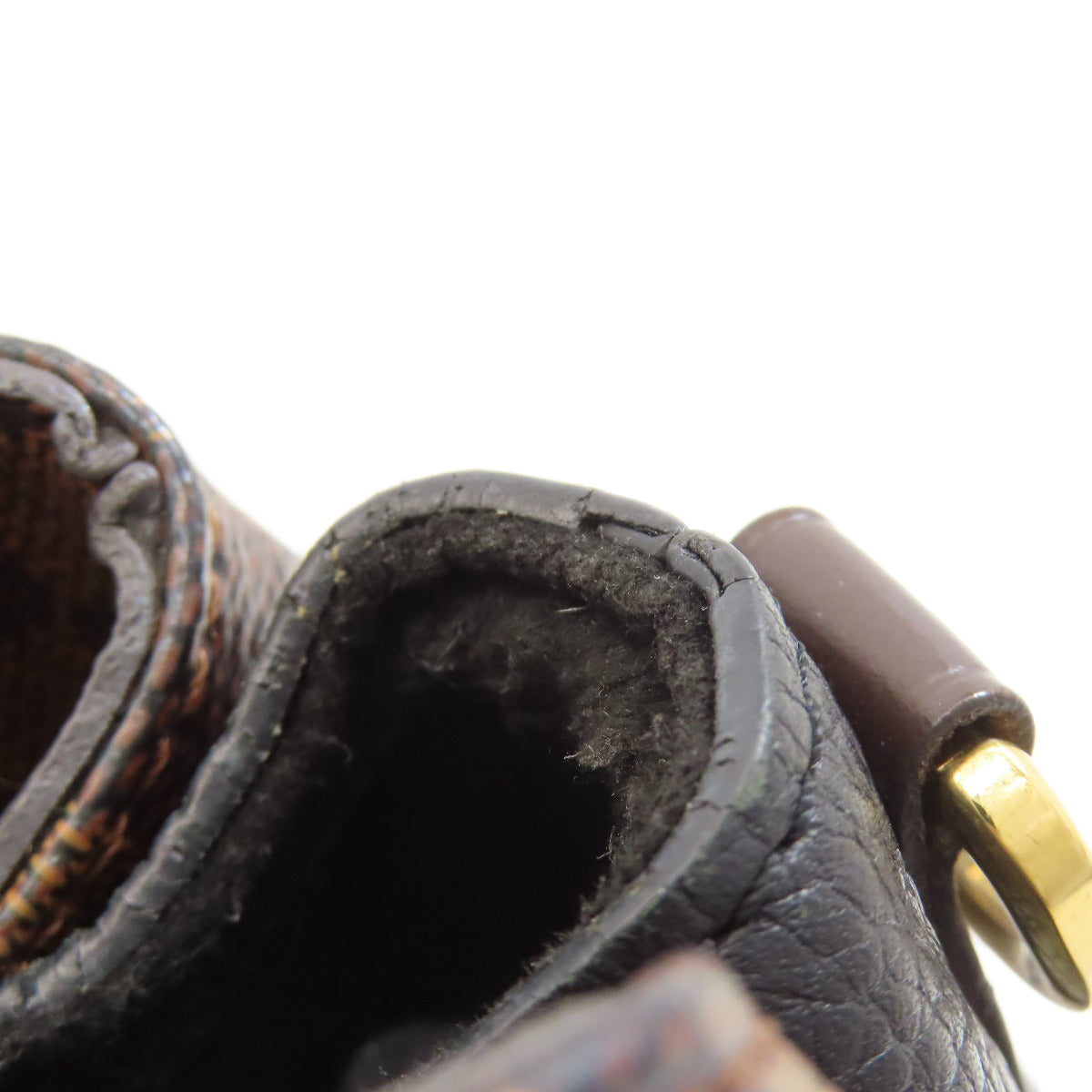 LOUIS VUITTON N41487 Normandy Handbag Damier canvas Ladies [Used]