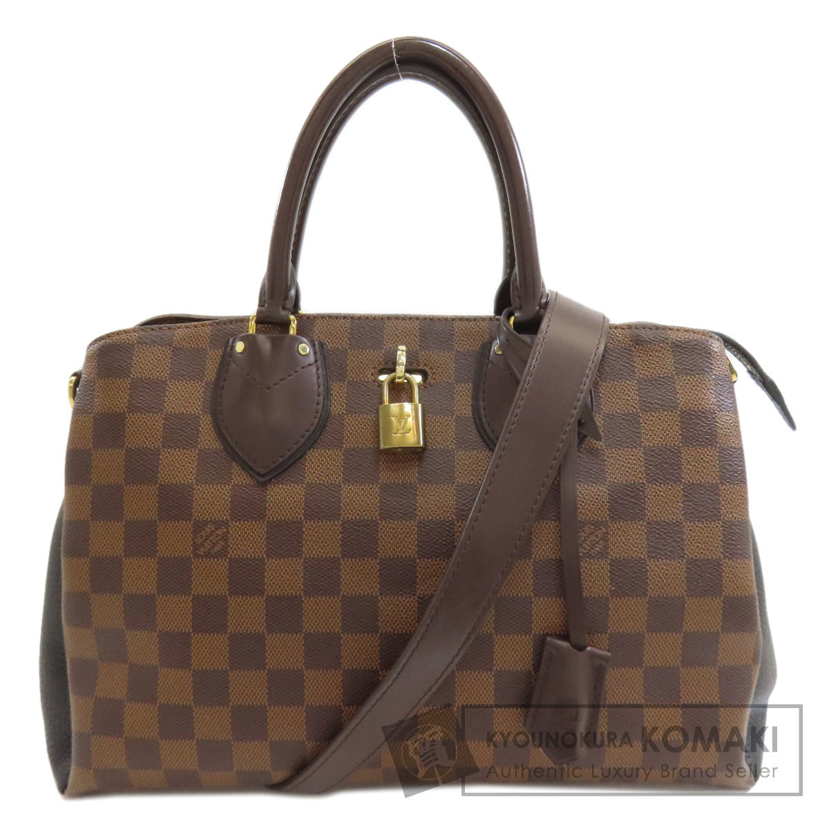 LOUIS VUITTON N41487 Normandy Handbag Damier canvas Ladies [Used]
