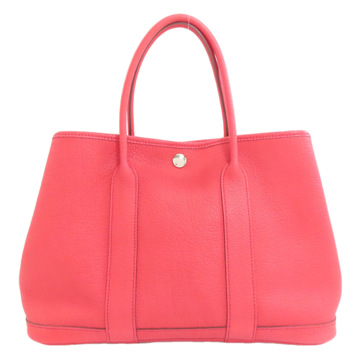 HERMES Garden Party TPM SilverHardware Handbag Togo Ladies [Used]
