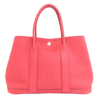 HERMES Garden Party TPM SilverHardware Handbag Togo Ladies [Used]