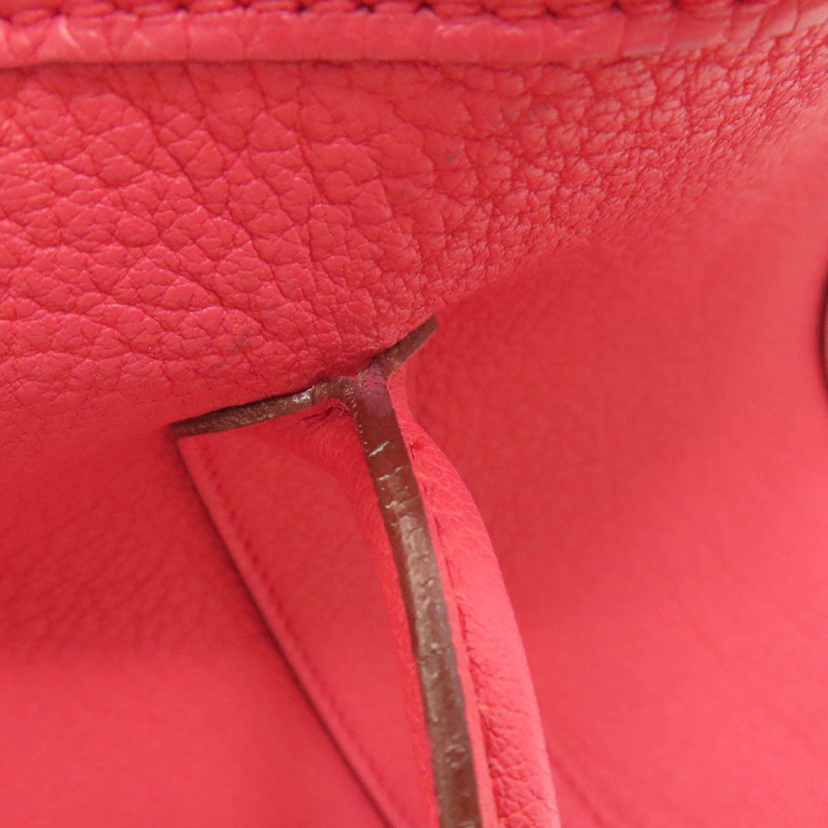 HERMES Garden Party TPM SilverHardware Handbag Togo Ladies [Used]