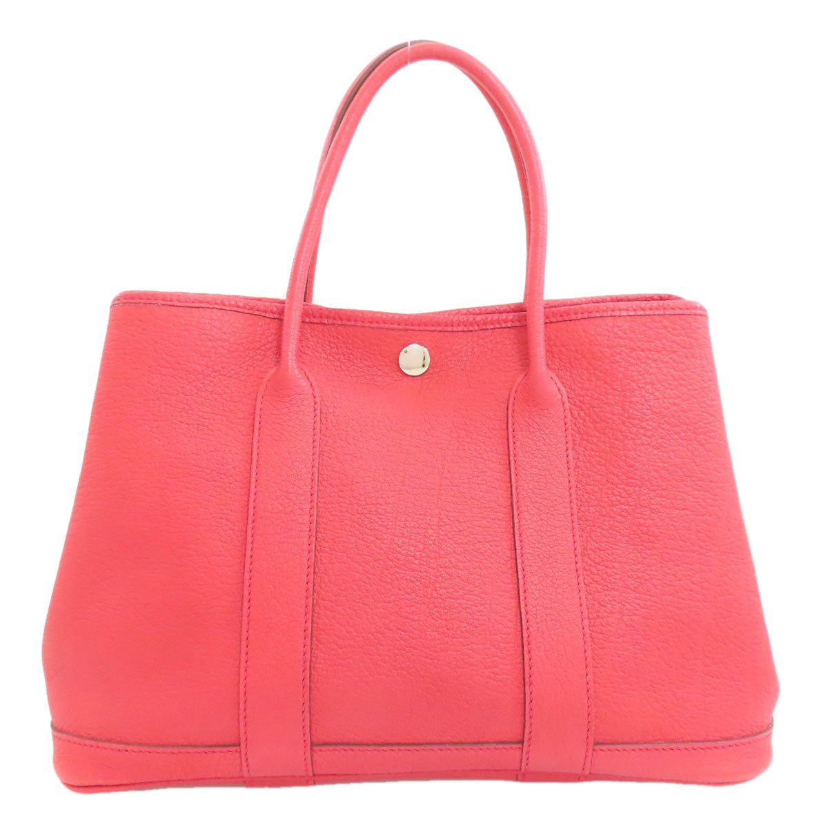 HERMES Garden Party TPM SilverHardware Handbag Togo Ladies [Used]
