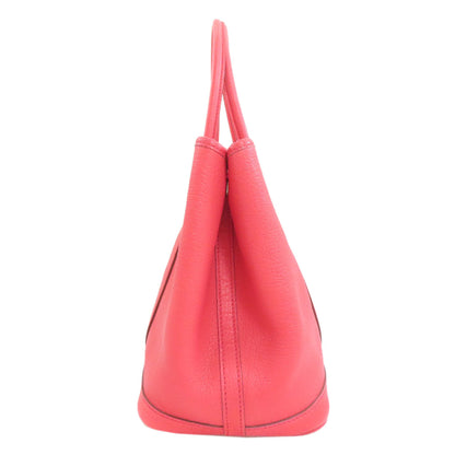 HERMES Garden Party TPM SilverHardware Handbag Togo Ladies [Used]