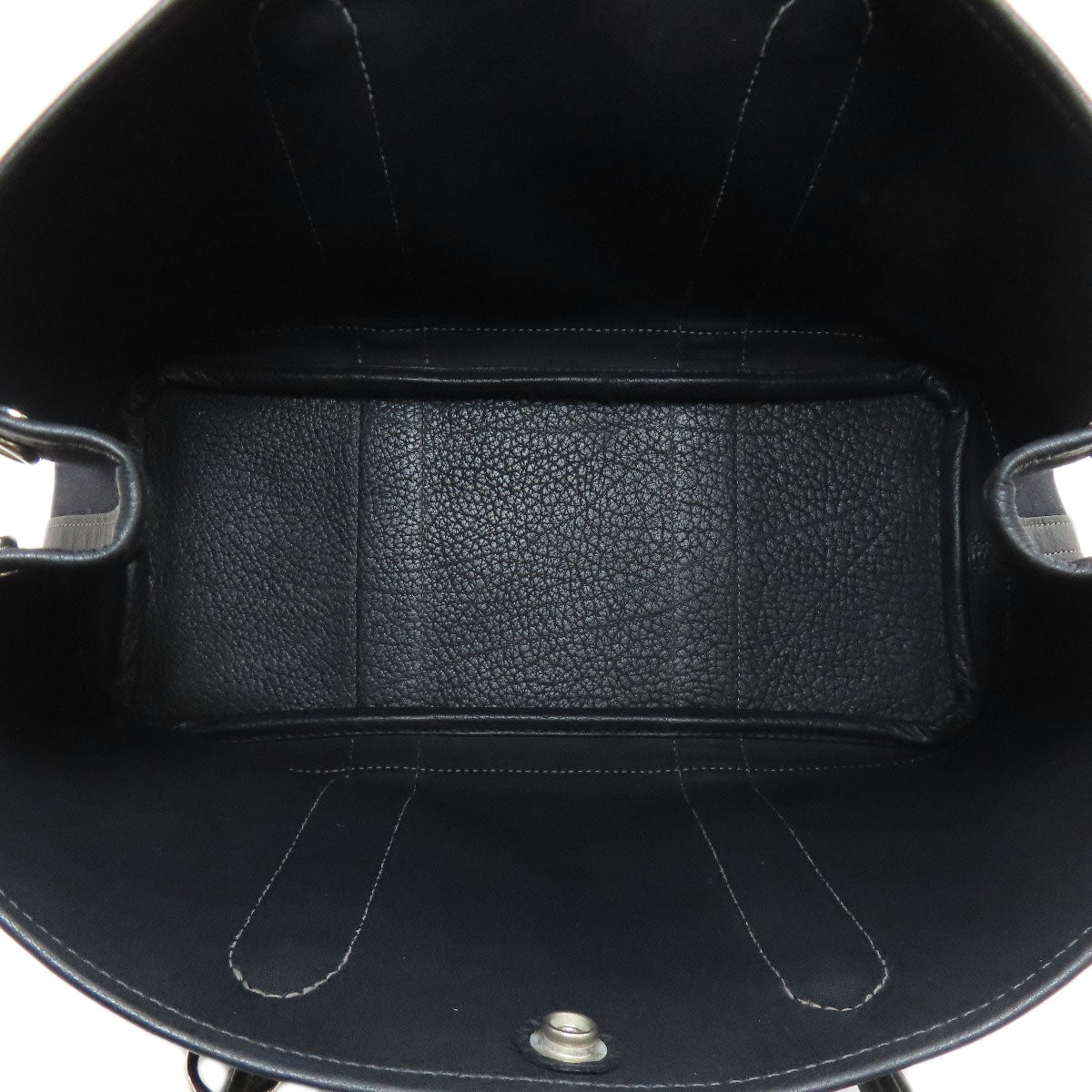 HERMES Garden Party TPM SilverHardware Handbag Towar Officche Ladies [Used]