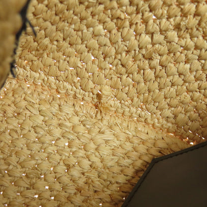 LOEWE Font Tote 2WAY Handbag Raffia Ladies [Used]