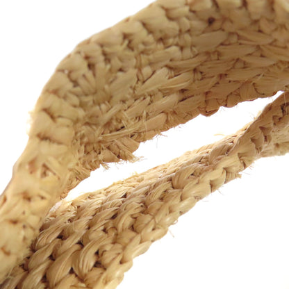 LOEWE Font Tote 2WAY Handbag Raffia Ladies [Used]