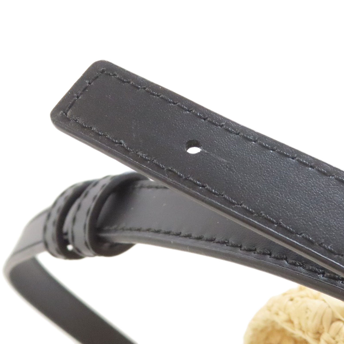 LOEWE Font Tote 2WAY Handbag Raffia Ladies [Used]