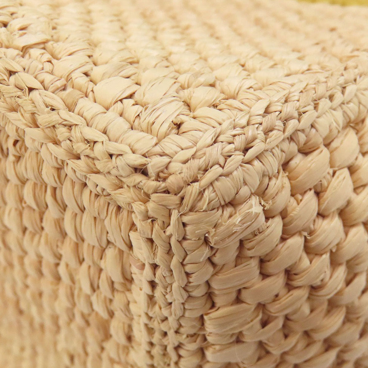 LOEWE Font Tote 2WAY Handbag Raffia Ladies [Used]