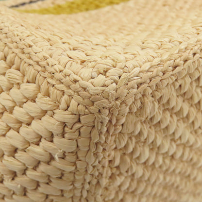 LOEWE Font Tote 2WAY Handbag Raffia Ladies [Used]