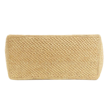 LOEWE Font Tote 2WAY Handbag Raffia Ladies [Used]