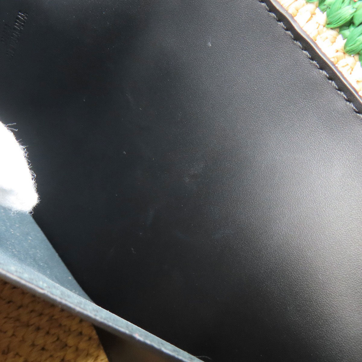 LOEWE Font Tote 2WAY Handbag Raffia Ladies [Used]