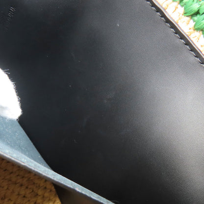 LOEWE Font Tote 2WAY Handbag Raffia Ladies [Used]