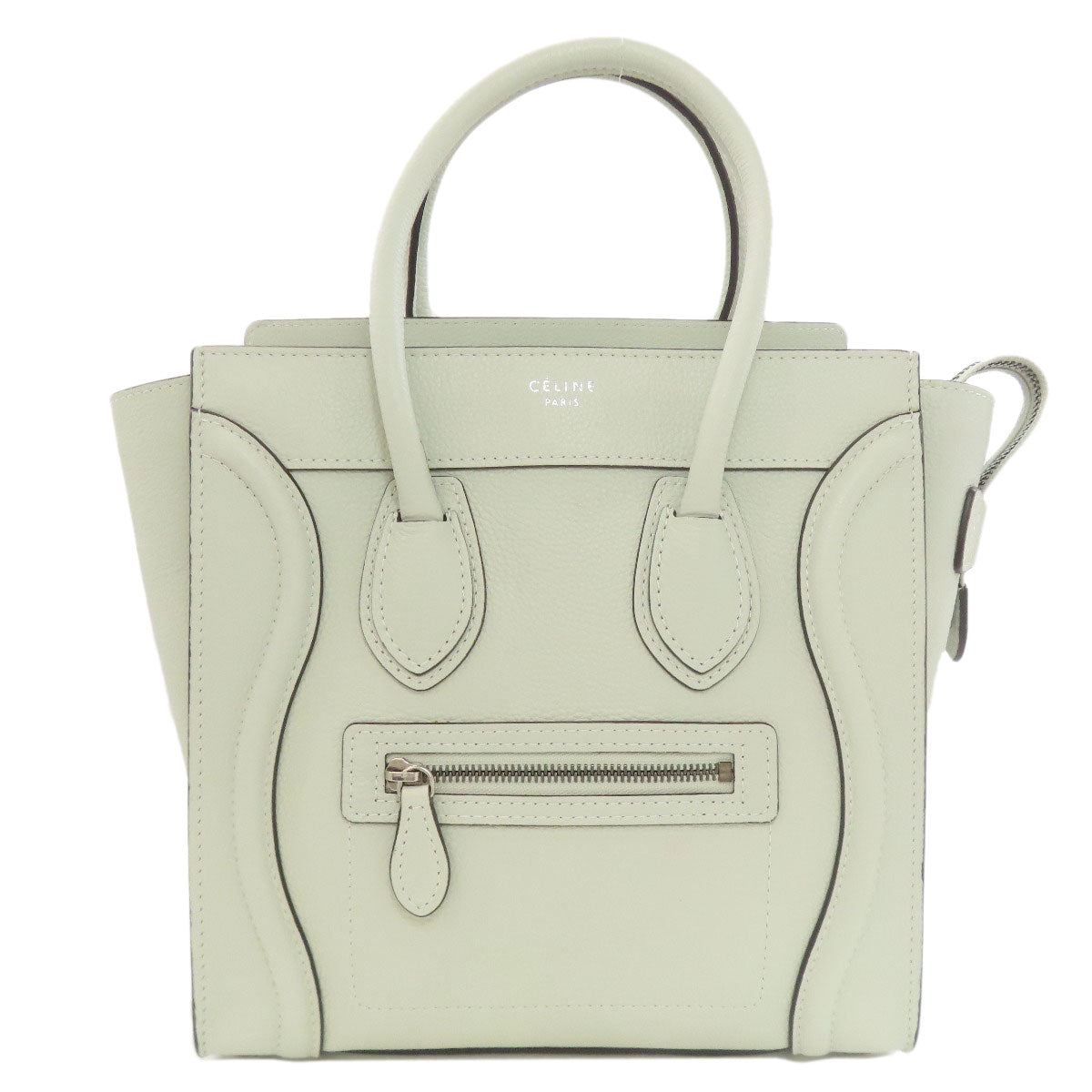 CELINE Luggage micro Handbag Calf Ladies [Used]