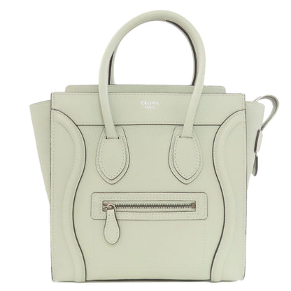 CELINE Luggage micro Handbag Calf Ladies [Used]