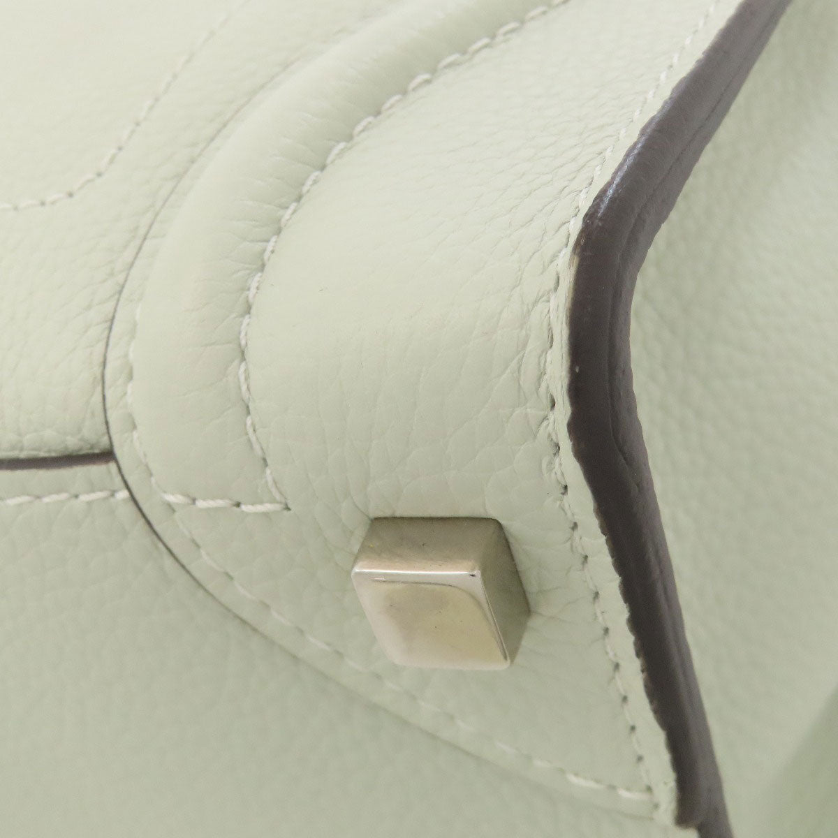 CELINE Luggage micro Handbag Calf Ladies [Used]