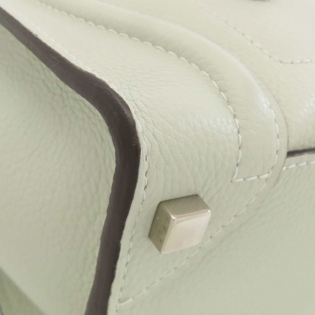 CELINE Luggage micro Handbag Calf Ladies [Used]