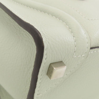 CELINE Luggage micro Handbag Calf Ladies [Used]