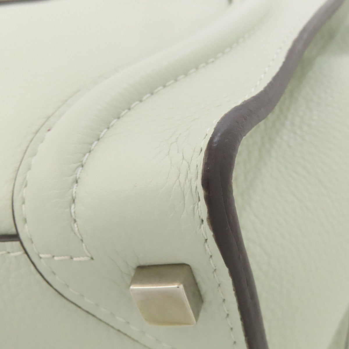 CELINE Luggage micro Handbag Calf Ladies [Used]