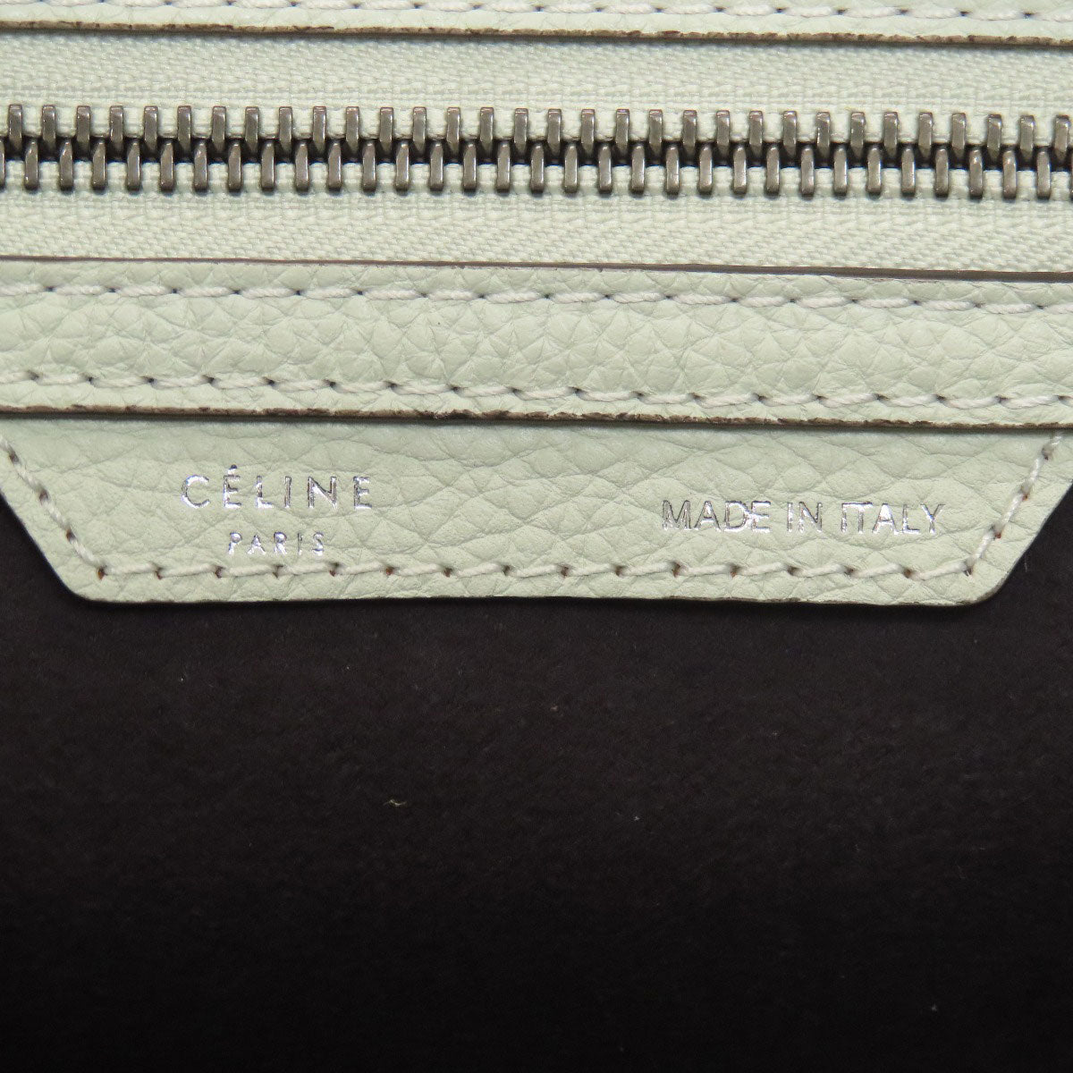 CELINE Luggage micro Handbag Calf Ladies [Used]