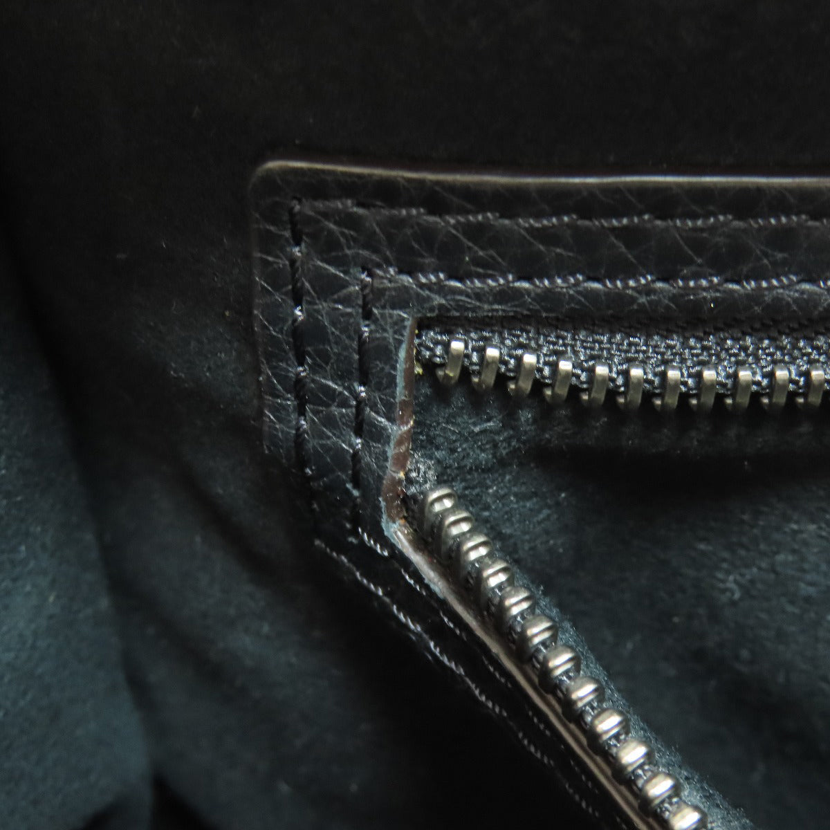 CELINE Luggage mini Handbag Calf Ladies [Used]