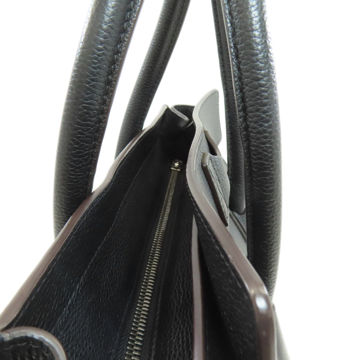 CELINE Luggage mini Handbag Calf Ladies [Used]