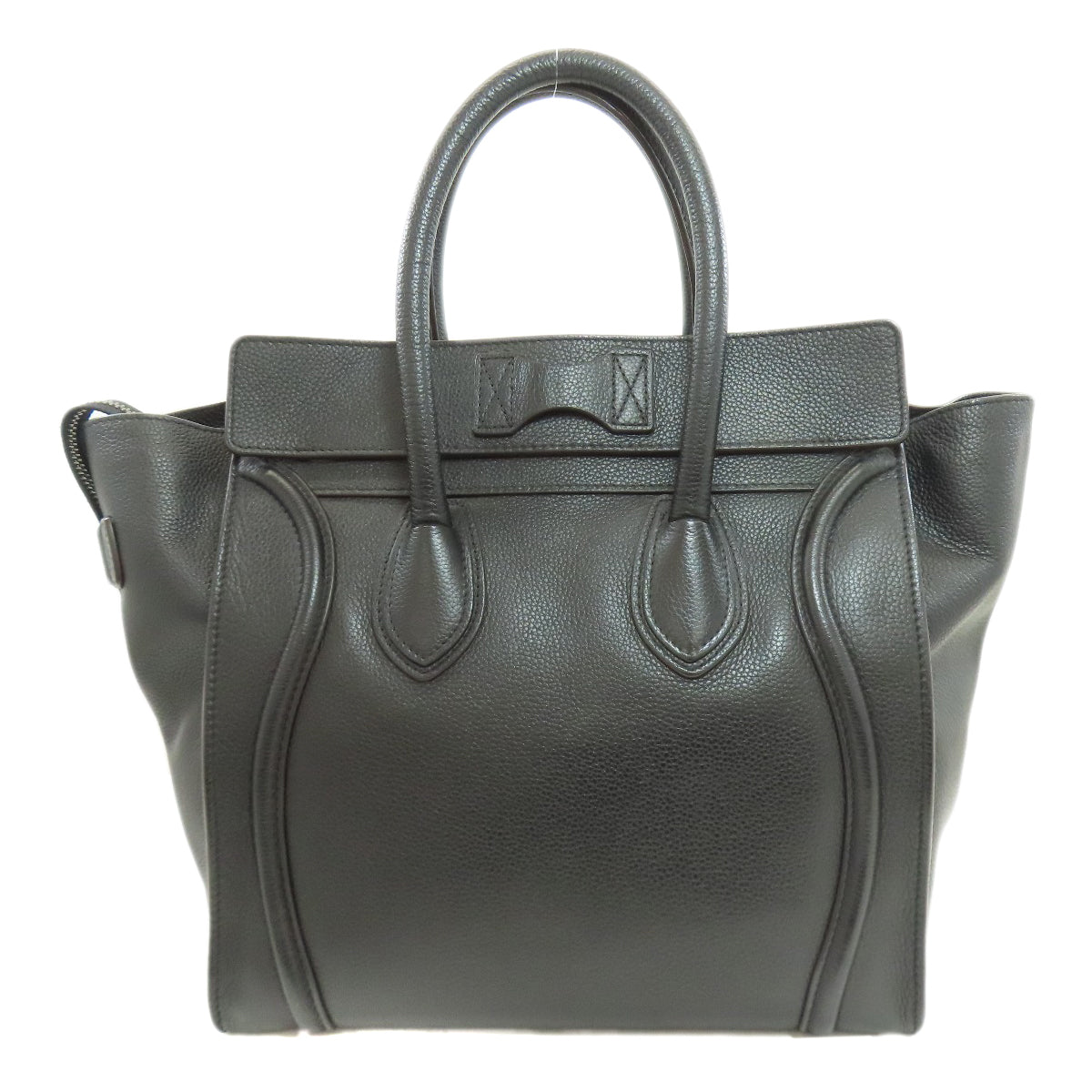 CELINE Luggage mini Handbag Calf Ladies [Used]