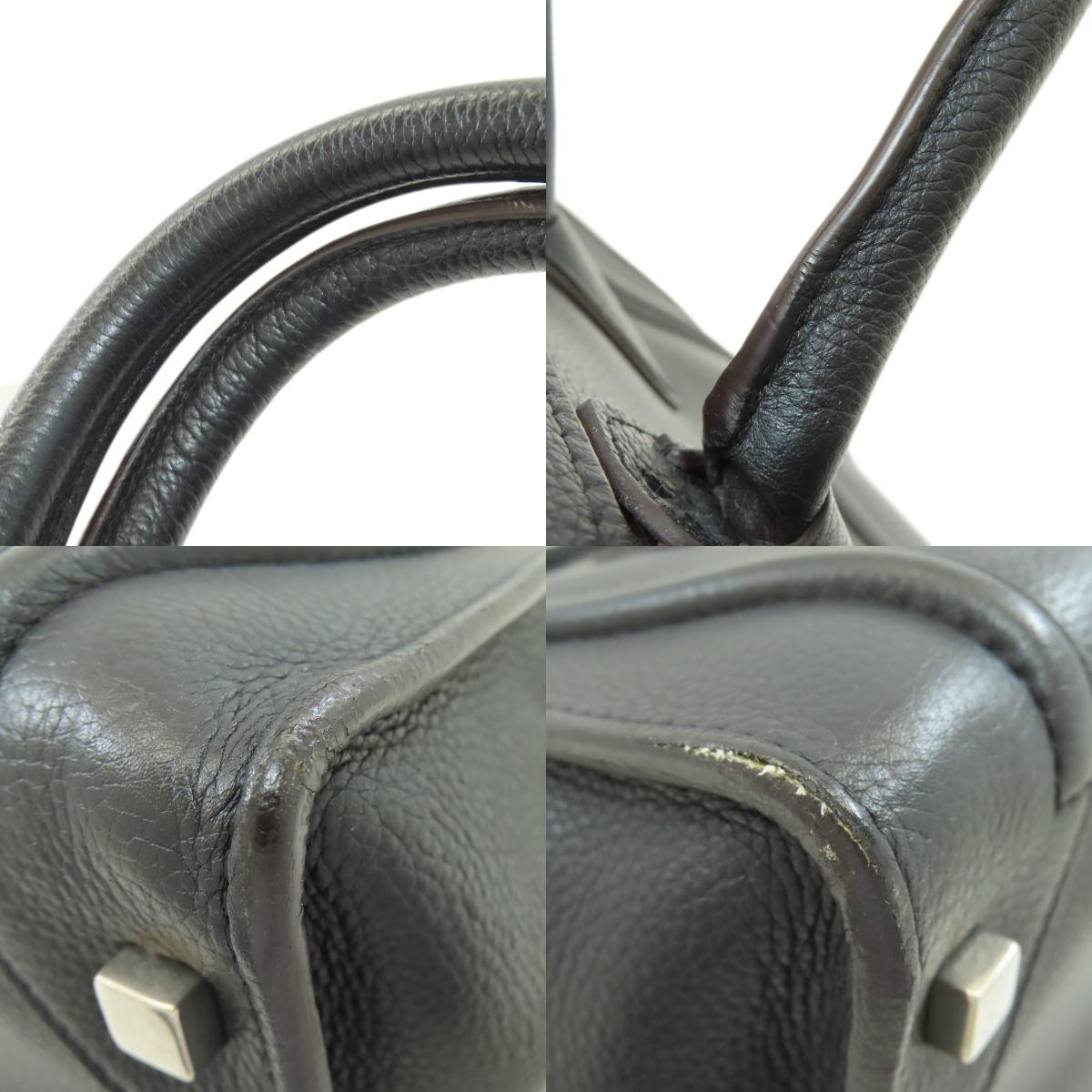 CELINE Luggage mini Handbag Calf Ladies [Used]