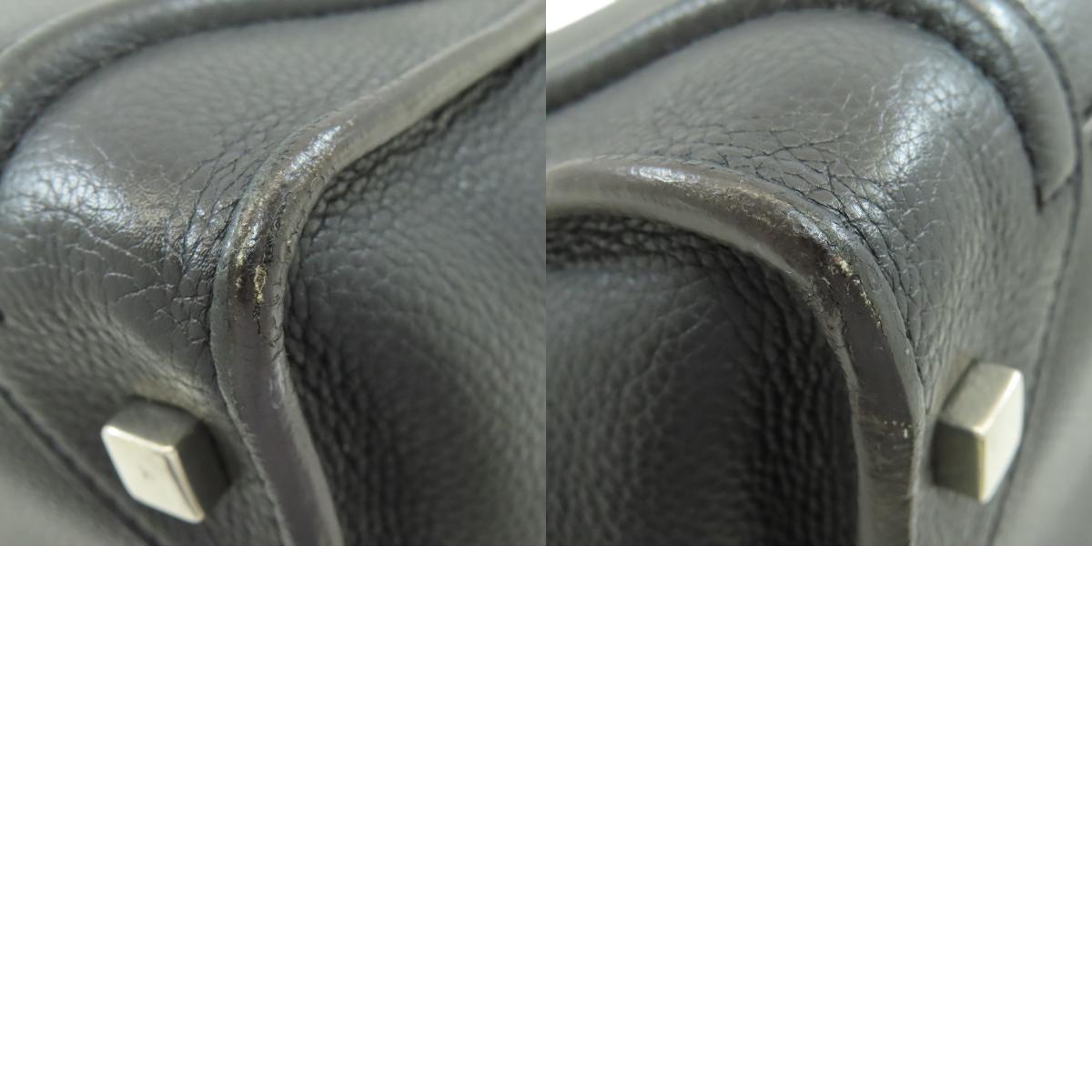 CELINE Luggage mini Handbag Calf Ladies [Used]