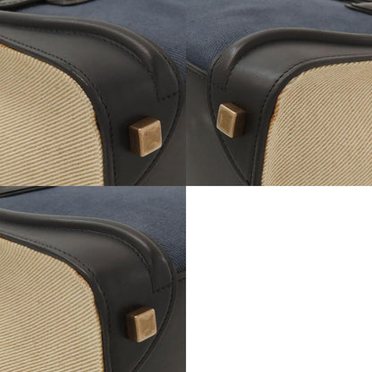 CELINE Luggage micro Handbag Canvas Ladies [Used]