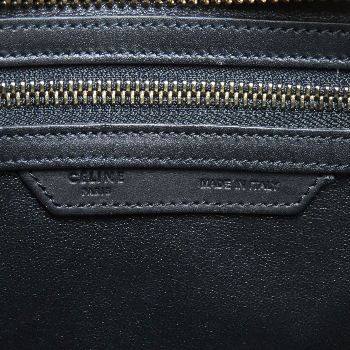 CELINE Luggage micro Handbag Canvas Ladies [Used]